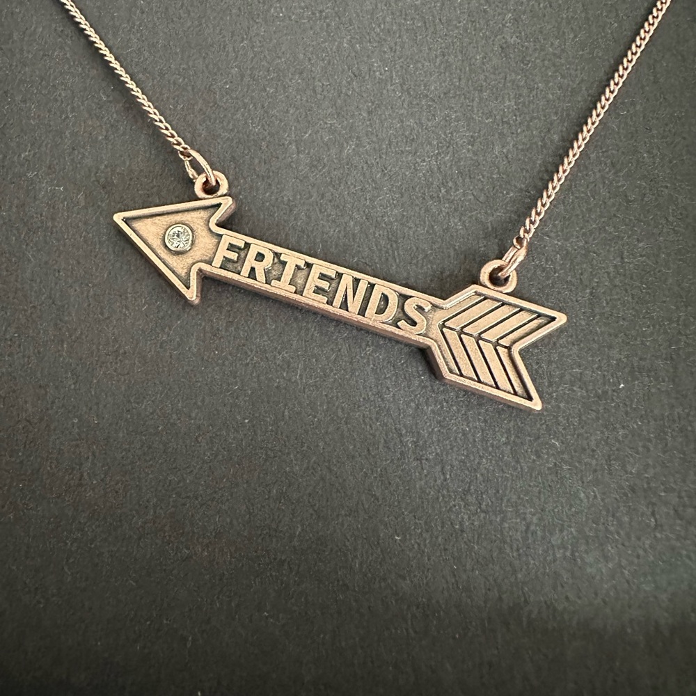Alex and Ani Friends Rose-gold Necklace